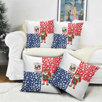 Panama Christmas Pillow Cover with Tropical Santa National Coat of Arms and Festive Pattern Design - Wonder Print Shop