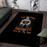 It's The Most Wonderful Time Halloween Area Rug - Wonder Print Shop