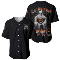 It's The Most Wonderful Time Halloween Baseball Jersey - Wonder Print Shop