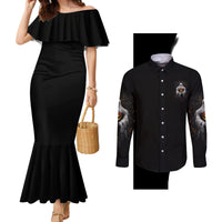 its-the-most-wonderful-time-halloween-couples-matching-mermaid-dress-and-long-sleeve-button-shirt