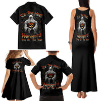 It's The Most Wonderful Time Halloween Family Matching Tank Maxi Dress and Hawaiian Shirt - Wonder Print Shop