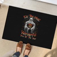 It's The Most Wonderful Time Halloween Rubber Doormat - Wonder Print Shop
