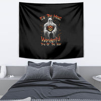 It's The Most Wonderful Time Halloween Tapestry - Wonder Print Shop