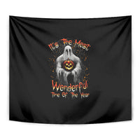 It's The Most Wonderful Time Halloween Tapestry - Wonder Print Shop