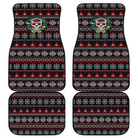 Skull Christmas Car Mats Xmas Holiday Patterns - Wonder Print Shop
