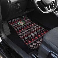 Skull Christmas Car Mats Xmas Holiday Patterns - Wonder Print Shop