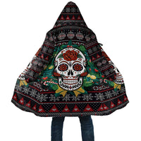 Skull Christmas Cloak Xmas Holiday Patterns - Wonder Print Shop