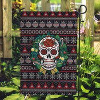 Skull Christmas Garden Flag Xmas Holiday Patterns - Wonder Print Shop