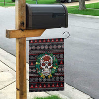 Skull Christmas Garden Flag Xmas Holiday Patterns - Wonder Print Shop