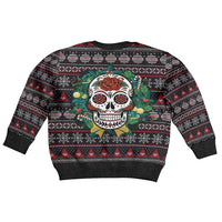 Skull Christmas Kid Ugly Christmas Sweater Xmas Holiday Patterns - Wonder Print Shop