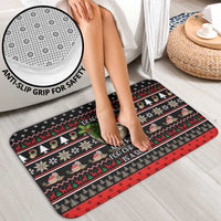 Sloth All I Want For Christmas Bathroom Set Xmas Holiday Patterns - Wonder Print Shop