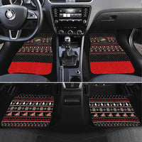 Sloth All I Want For Christmas Car Mats Xmas Holiday Patterns - Wonder Print Shop