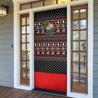 Sloth All I Want For Christmas Door Cover Xmas Holiday Patterns - Wonder Print Shop