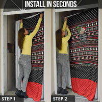 Sloth All I Want For Christmas Door Cover Xmas Holiday Patterns - Wonder Print Shop