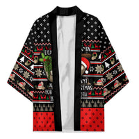 Sloth All I Want For Christmas Kimono Xmas Holiday Patterns - Wonder Print Shop
