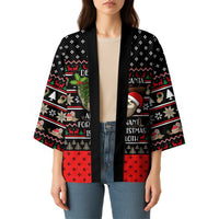 Sloth All I Want For Christmas Kimono Xmas Holiday Patterns - Wonder Print Shop