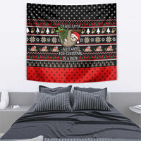 Sloth All I Want For Christmas Tapestry Xmas Holiday Patterns - Wonder Print Shop