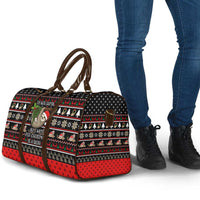 Sloth All I Want For Christmas Travel Bag Xmas Holiday Patterns - Wonder Print Shop