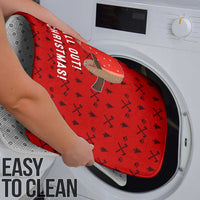 Sloth Chill Out Christmas Bathroom Set Xmas Holiday Patterns - Wonder Print Shop