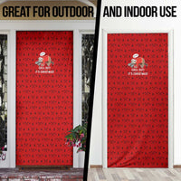 Sloth Chill Out Christmas Door Cover Xmas Holiday Patterns - Wonder Print Shop