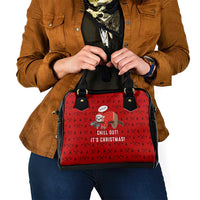 Sloth Chill Out Christmas Shoulder Handbag Xmas Holiday Patterns - Wonder Print Shop