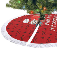 Sloth Chill Out Christmas Tree Skirt Xmas Holiday Patterns - Wonder Print Shop
