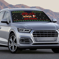 Sloth Keep Sleeping Christmas Auto Sun Shade Xmas Holiday Patterns - Wonder Print Shop