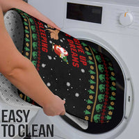 Sloth Keep Sleeping Christmas Bathroom Set Xmas Holiday Patterns - Wonder Print Shop