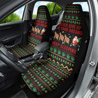 Sloth Keep Sleeping Christmas Car Seat Cover Xmas Holiday Patterns - Wonder Print Shop