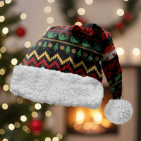 Sloth Keep Sleeping Christmas Santa Hat Xmas Holiday Patterns - Wonder Print Shop