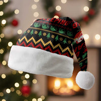 Sloth Keep Sleeping Christmas Santa Hat Xmas Holiday Patterns - Wonder Print Shop