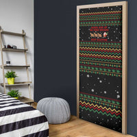 Sloth Keep Sleeping Christmas Door Cover Xmas Holiday Patterns - Wonder Print Shop