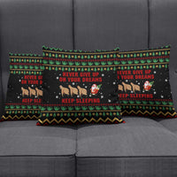 Sloth Keep Sleeping Christmas Pillow Cover Xmas Holiday Patterns - Wonder Print Shop