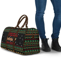 Sloth Keep Sleeping Christmas Travel Bag Xmas Holiday Patterns - Wonder Print Shop