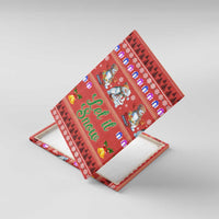 Snowman Let It Snow Christmas Canvas Wall Art Xmas Holiday Patterns - Wonder Print Shop