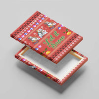 Snowman Let It Snow Christmas Canvas Wall Art Xmas Holiday Patterns - Wonder Print Shop