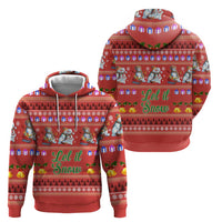 Snowman Let It Snow Christmas Hoodie Xmas Holiday Patterns - Wonder Print Shop