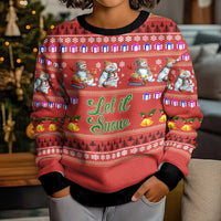 Snowman Let It Snow Christmas Kid Ugly Christmas Sweater Xmas Holiday Patterns - Wonder Print Shop