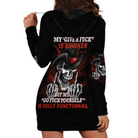My 'give A F' Is Broken Hoodie Dress - Wonder Print Shop