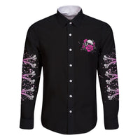 I'm A B Don't Try Me Rose Skull Family Matching Puletasi Dress and Hawaiian Shirt - Wonder Print Shop