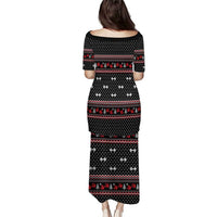 Bodybuilder Santa Christmas Puletasi with Welcome to the North Swole Quote and Dumbbell - Wonder Print Shop