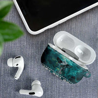 Viking Valhalla Christmas AirPods Case with Norse Symbols Raven and Fa La La La Design - Wonder Print Shop