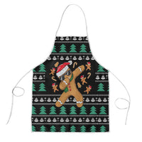 Funny Dabbing Gingerbread Holiday Party Jumper Apron Xmas Holiday Patterns - Wonder Print Shop