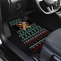 Funny Dabbing Gingerbread Holiday Party Jumper Car Mats Xmas Holiday Patterns - Wonder Print Shop