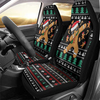 Funny Dabbing Gingerbread Holiday Party Jumper Car Seat Cover Xmas Holiday Patterns - Wonder Print Shop