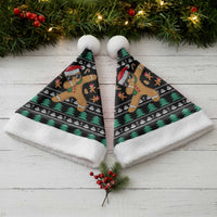 Funny Dabbing Gingerbread Holiday Party Jumper Christmas Santa Hat Xmas Holiday Patterns - Wonder Print Shop
