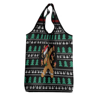 Funny Dabbing Gingerbread Holiday Party Jumper Grocery Bag Xmas Holiday Patterns - Wonder Print Shop