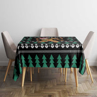 Funny Dabbing Gingerbread Holiday Party Jumper Tablecloth Xmas Holiday Patterns - Wonder Print Shop