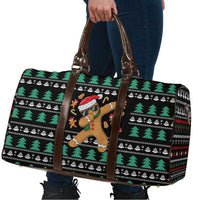Funny Dabbing Gingerbread Holiday Party Jumper Travel Bag Xmas Holiday Patterns - Wonder Print Shop