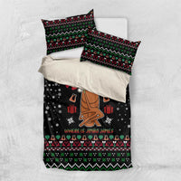 Where Is Jimbo James Marcus The Worm Bedding Set Xmas Holiday Patterns - Wonder Print Shop